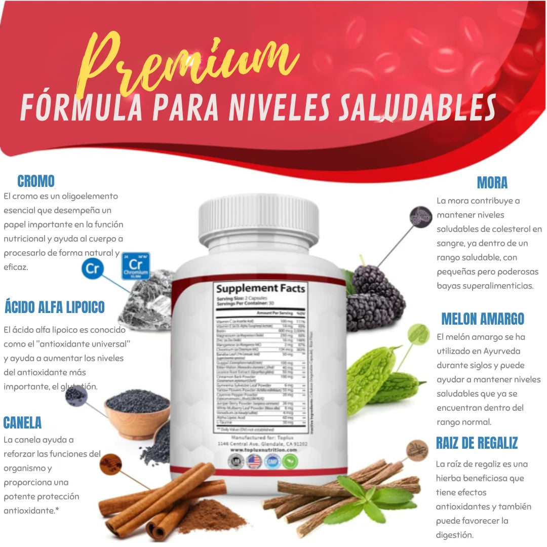 Blood Sugar Complex | 60 Capsulas