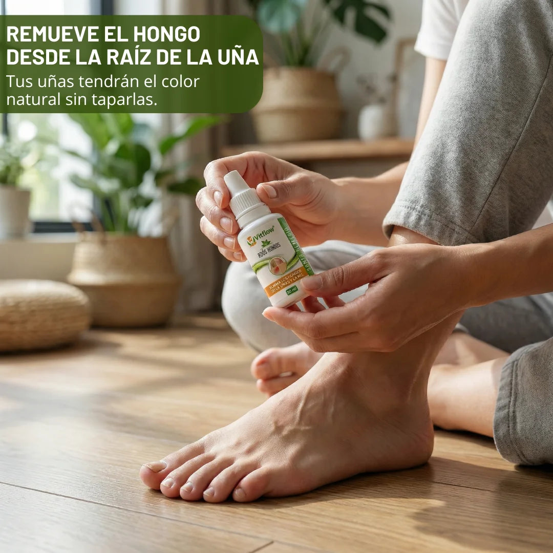 Control Hongos Pies y Uñas, 1 Spray + 2 Goteros