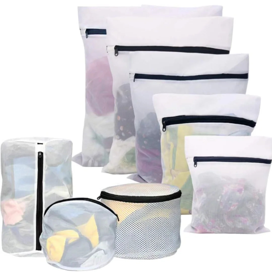 FundaProtect™ - Pack x8 que Cuida Telas Delicadas, Colores Vivos y Texturas Premium