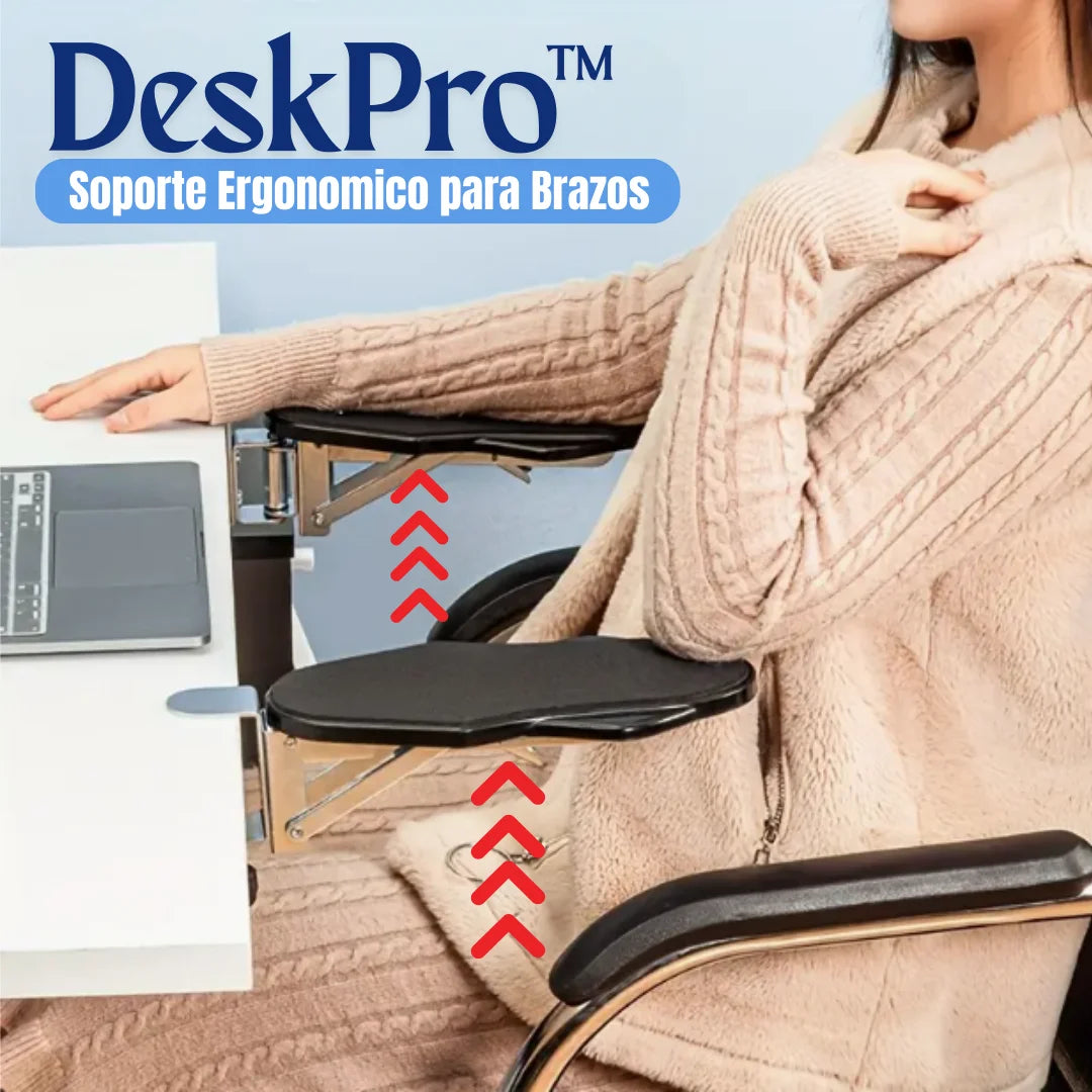 DeskPro™ - Diseñado para tus Extensas Jornadas Laborales.