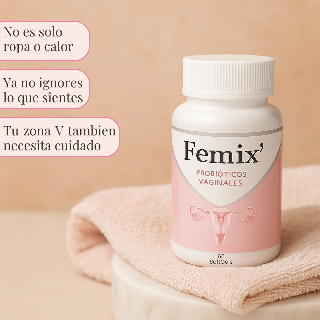 Femix❜ | Confort Intimo - 60 Cápsulas