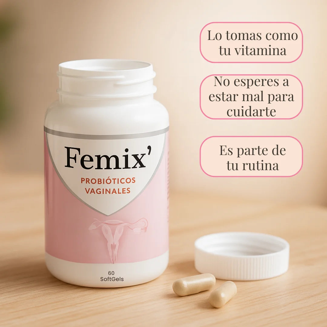 Femix❜ | Confort Intimo - 60 Cápsulas