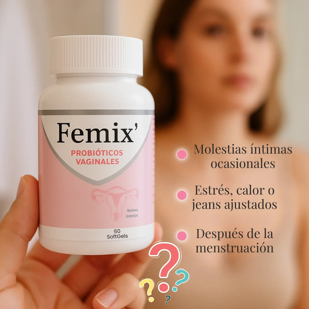 Femix❜ | Confort Intimo - 60 Cápsulas