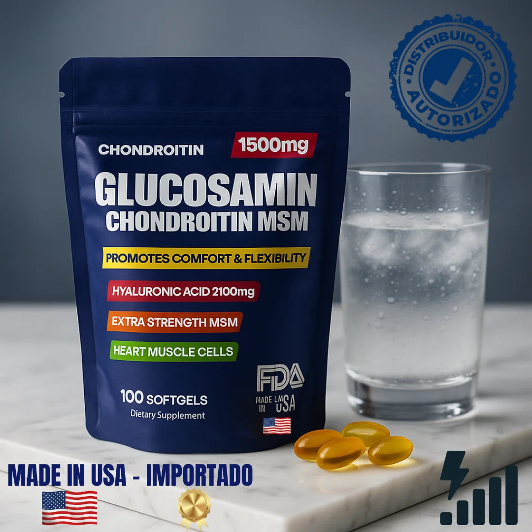 Glucosamina Pro Active – Muévete sin limites Regenerando Todo tu Cuerpo