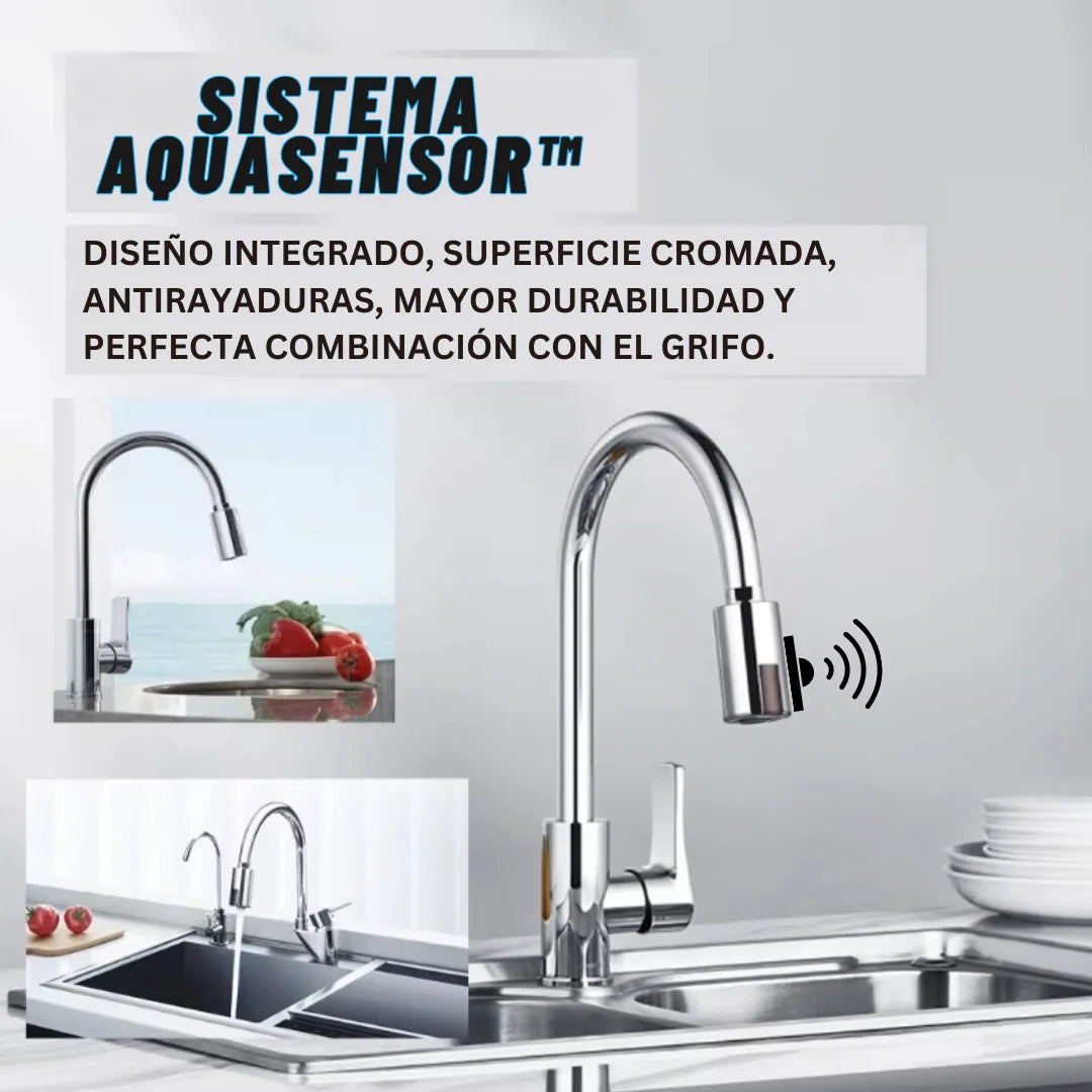 AquaSensor™ - Adaptador Inteligente con Salida Automática de Agua