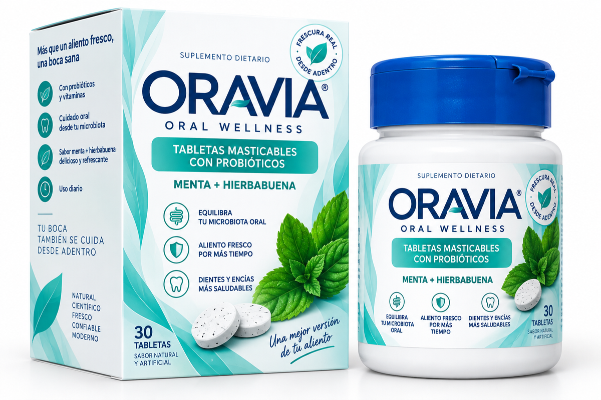 ORAVIA - Probióticos para tu salud oral