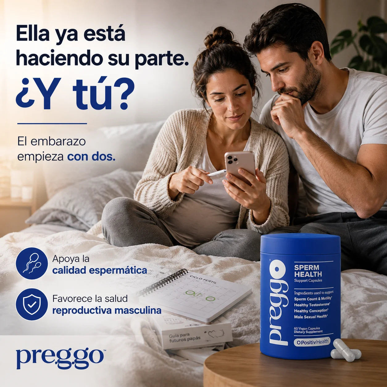 FERTILIDAD MASCULINA - El Tratamiento para Hombres que ya lo intentaron Todo ✨